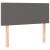 Pat box spring cu saltea, gri, 90x200 cm, piele ecologică GartenMobel Dekor