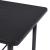 Set mobilier de bar, 5 piese, negru, plastic GartenMobel Dekor