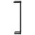 Suport de prosoape, negru, 12,5 x 12,5 x 60 cm, fier GartenMobel Dekor