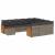 Set canapele de grădină cu perne, 11 piese, gri, poliratan GartenMobel Dekor