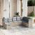 Set canapele de grădină, 8 piese, cu perne, bej, poliratan GartenMobel Dekor