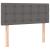 Pat box spring cu saltea, gri, 100x200 cm, piele ecologică GartenMobel Dekor