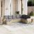 Set canapele de grădină, 8 piese, cu perne, bej, poliratan GartenMobel Dekor