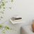 Raft de perete suspendat, stejar/alb, 23x23,5x3,8 cm, MDF GartenMobel Dekor