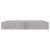 Rafturi perete suspendate 4 buc. gri beton 23x23,5x3,8 cm MDF GartenMobel Dekor