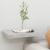 Raft de perete suspendat, gri beton, 50x23x3,8 cm, MDF GartenMobel Dekor