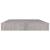 Raft de perete suspendat, gri beton, 50x23x3,8 cm, MDF GartenMobel Dekor