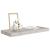 Rafturi de perete, 4 buc., gri beton, 60x23,5x3,8 cm, MDF GartenMobel Dekor