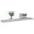 Rafturi perete suspendate 2 buc. gri beton 120x23,5x3,8 cm MDF GartenMobel Dekor