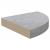 Rafturi de colț de perete 2 buc. gri beton 35x35x3,8 cm MDF GartenMobel Dekor
