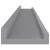 Rafturi de perete, 4 buc., gri, 80x9x3 cm GartenMobel Dekor