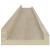 Rafturi de perete, 4 buc., stejar sonoma, 100x9x3 cm GartenMobel Dekor