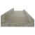 Rafturi de perete, 4 buc., gri beton, 40x9x3 cm GartenMobel Dekor