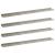 Rafturi de perete, 4 buc., gri beton, 100x9x3 cm GartenMobel Dekor