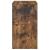 Banchetă pantofar, stejar afumat, 94,5x31x57 cm, lemn prelucrat GartenMobel Dekor