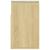 Bancă pantofar, pernă, stejar sonoma 104x30x49cm lemn prelucrat GartenMobel Dekor