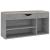 Bancă pantofar cu pernă gri beton 104x30x49 cm, lemn prelucrat GartenMobel Dekor