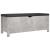 Cutie depozitare pernă gri beton, 105x40x45 cm, lemn prelucrat GartenMobel Dekor
