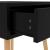 Noptiere, 2 buc, negru extralucios, 40x40x56 cm, lemn prelucrat GartenMobel Dekor