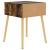 Noptiere, 2 buc., stejar afumat, 40x40x56 cm, lemn prelucrat GartenMobel Dekor