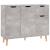 Servantă, gri beton, 90x30x72 cm, lemn prelucrat GartenMobel Dekor