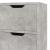 Servantă, gri beton, 90x30x72 cm, lemn prelucrat GartenMobel Dekor