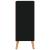 Servantă, negru, 60x30x72 cm, lemn prelucrat GartenMobel Dekor