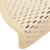 Covorașe scări autoadezive 15 buc. crem 56x17x3 cm aspect sisal GartenMobel Dekor