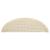 Covorașe scări autoadezive 15 buc. crem 56x17x3 cm aspect sisal GartenMobel Dekor