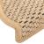 Covorașe scări autoadezive 15 buc. bej deschis 65x21x4cm sisal GartenMobel Dekor