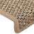 Covorașe scări autoadezive, 15 buc. bej 65x21x4 cm aspect sisal GartenMobel Dekor