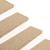 Covorașe scări autoadezive 15buc nisipiu 65x21x4cm aspect sisal GartenMobel Dekor