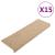 Covorașe scări autoadezive 15buc nisipiu 65x21x4cm aspect sisal GartenMobel Dekor