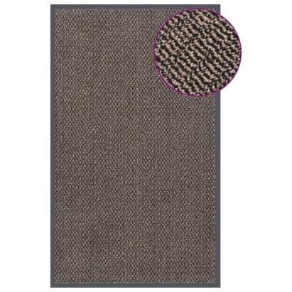 Covoraș de intrare cu smocuri, maro închis, 90x150 cm GartenMobel Dekor