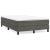 Pat box spring cu saltea, gri închis, 120x190 cm, catifea GartenMobel Dekor