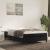 Pat box spring cu saltea, negru, 120x190 cm, catifea GartenMobel Dekor