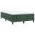 Pat box spring cu saltea, verde închis, 120x190 cm, catifea GartenMobel Dekor