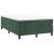 Pat box spring cu saltea, verde închis, 120x190 cm, catifea GartenMobel Dekor