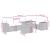 Set canapele de grădină cu perne, 7 piese, negru, poliratan GartenMobel Dekor