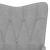 Scaun de relaxare cu taburet, gri deschis, material textil GartenMobel Dekor