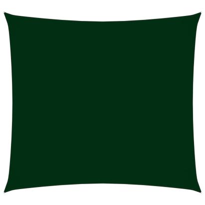 Parasolar, verde închis, 7x7 m, țesătură oxford, pătrat GartenMobel Dekor