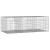 Cușcă pentru iepuri, 3 panouri, 163x79x54 cm, fier galvanizat GartenMobel Dekor