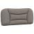Cadru de pat cu tăblie, gri taupe, 80x200 cm, textil GartenMobel Dekor
