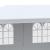 Pavilion pentru gradina/comercial, cadru metalic, 4 pereti, pliabil, alb, 5.85x2.95x1.95 m GartenVIP DiyLine