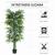 Planta bambus artificiala cu ghiveci, verde, 180 cm GartenVIP DiyLine