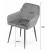 Set 2 scaune bucatarie/living, Artool, Nola, catifea, metal, negru, 58x57x79 cm GartenVIP DiyLine