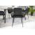 Set 2 scaune bucatarie/living, Artool, Nola, catifea, metal, negru, 58x57x79 cm GartenVIP DiyLine
