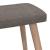 Scaun de relaxare cu taburet,taupe, textil GartenMobel Dekor
