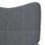 Scaun de relaxare, gri închis, material textil GartenMobel Dekor