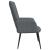 Scaun de relaxare, gri închis, material textil GartenMobel Dekor